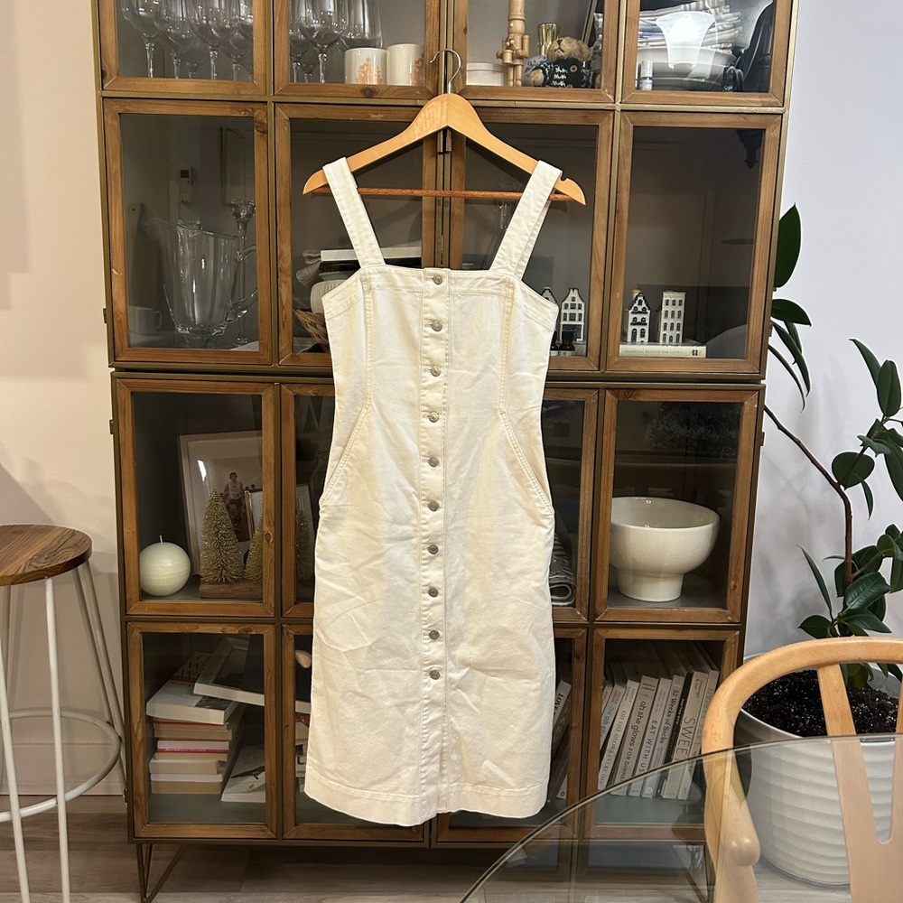 Club Monaco Denim Button-Down Dress